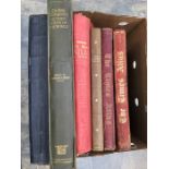 A collection of six late 19th and early 20th Century atlases, including three Times atlases (1895,