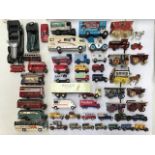 Die cast vehicles collection to include Corgi Traction Engines, Buses, etc. along with Franklin Mint