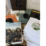 ***OBJECT LOCATION BISHTON HALL***collection of 45 x 7 inch records - rock prog from 60s / 70s