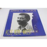 Owen Gray, Miss Wire Waist vinyl, signed LP records, pressed in UK, in excellent condition, signed