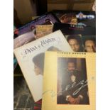 ***OBJECT LOCATION BISHTON HALL***A collection of lp records including Jacksons and Michael - George
