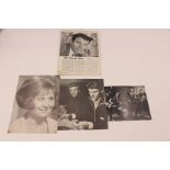 Pop Music Autographed Selection of Signed Cuttings including Lulu - Brian Poole and Tremeloes -