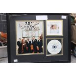 Dean Martin - Autograph 10 x 8 signed photo framed with cd and sleeve measures total 16 x 20