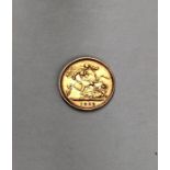 Victoria, 1893s, Half Sovereign (Sydney Mint). Condition, wear to high points with small