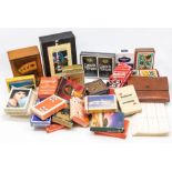 A pack of assorted playing card packs, mid 20th Century and later by various makers, over 30 in