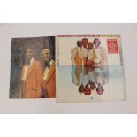 The Drifters - Autographed / Signed Poster with LP record