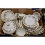A dinner service by Wedgwood, Ivy House pattern (Q)