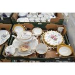 A collection of Royal Crown Derby Posy Blanks St George, 383 Derby Days Duesbury etc