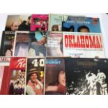 A collection of 1970's LP's including The Osmonds and some classical examples