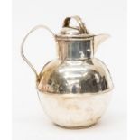 A George V silver jersey milk can, by Joseph Gloster, Birmingham, 1911, 3.69ozt (114.9 grams) (CR: