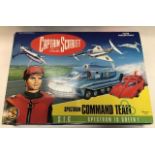 Captain scarlet Spectrum Command Team 1993. Vehicles in excellent condition. Box has damage as