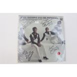 Autographed signed LP LITTLE ANTHONY AND THE IMPERIALS - RARE VINYL LP SIGNED