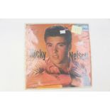 Rock n Roll Autographed and Rare Ricky Nelson vinyl LP Record