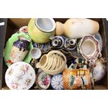 A collection of ceramics to include; Masons Ironstone, Spode, Coalport, Aynsley, Wade, Limoges,