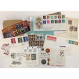 A collection of 20th Century stamps including limited edition Christmas Canadian and others