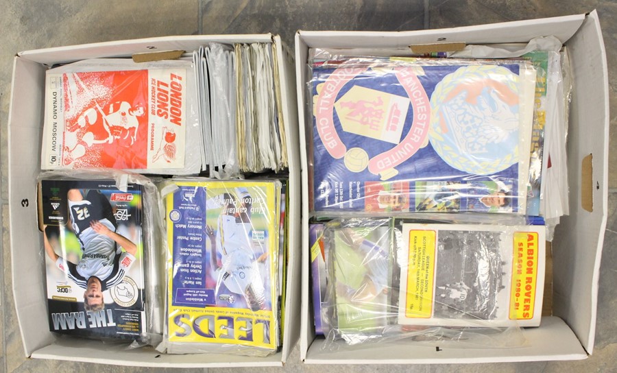 A collection of assorted football programmes, mostly 1970's to modern to include: West Bromwich