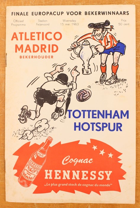 Tottenham Hotspur Interest: An Atletico Madrid v. Tottenham Hotspur, European Cup Winners Cup - Image 3 of 3