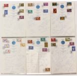 Olympic Memorabilia: A collection of assorted autographs, obtained at the 1980 Moscow Olympics to