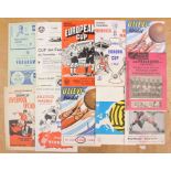 European: A collection of assorted European programmes to include: Eintracht Frankfurt v. Real