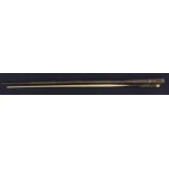 Snooker: The Joe Davis, 600 Century Break Cue, length of cue 58", within original tin casing.