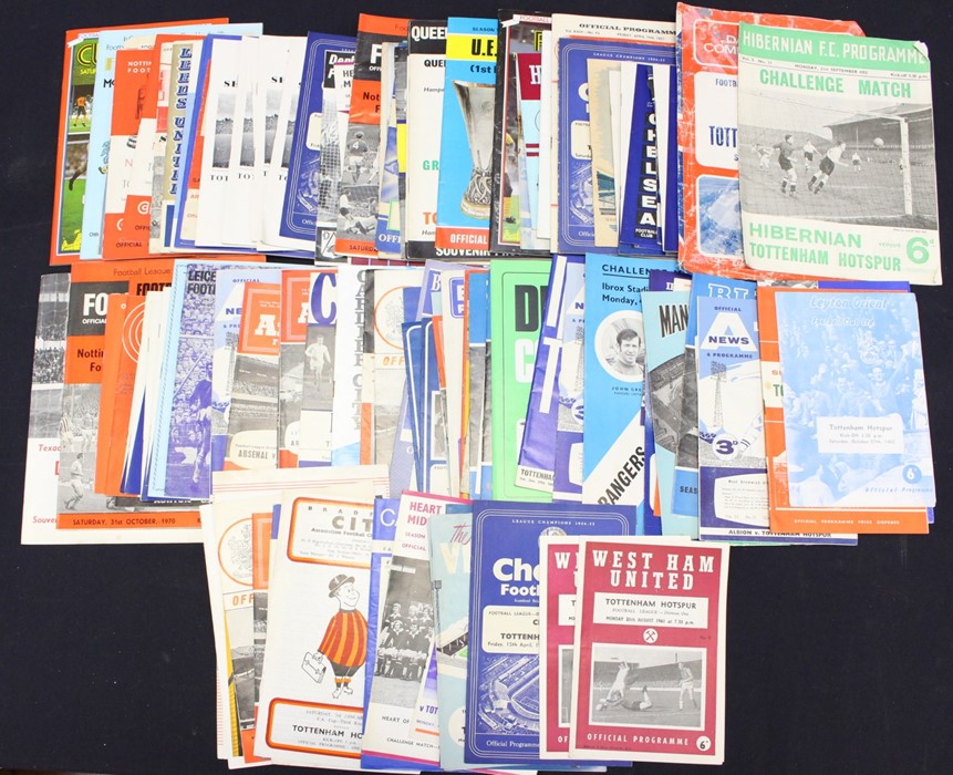 Miscellaneous: A collection of assorted miscellaneous league and cup football programmes, 1960's