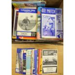 A collection of assorted football programmes to include; various 1960's to modern, Leicester City,