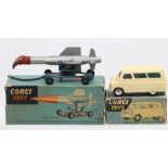 Corgi: A boxed Corgi Toys, Bedford 'Dormobile' Personnel Carrier, 404, white body, vehicle in need