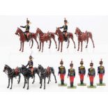 Britains: A boxed Britains, Types of the British Army, 11th Hussars, No. 270, complete with original