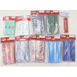 Atlas: A collection of assorted sealed and bagged, Atlas Model Railroad Containers to comprise: 20