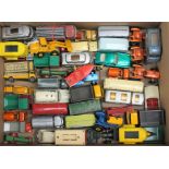 Matchbox: A collection of approximately forty-five Matchbox Lesney unboxed models, in varying