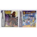 Gameboy: A boxed and sealed, Gameboy Advance, Urban Yeti! game, 2002; together with a boxed and