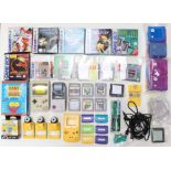 Gameboy: A collection of assorted Gameboy items to include: used original Gameboy; boxed games,