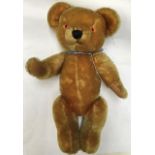 Merrythought: A mid-20th century Merrythought bear; together with a plush monkey and a camel (3)