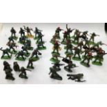 Britains: A collection of assorted Britains Detail and Herald soldiers , some Super Detail, 1970’s