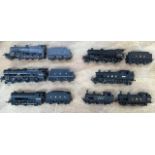 Railway: collection of 00 gauge Bachmann locomotives including The Green Howard’s 4-6-0 6133, 2-8-