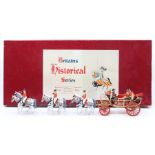 Britains: A boxed Britains Historical Series, State Open Road Landau, 9402, appears complete,