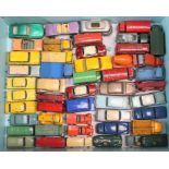 Matchbox: A collection of approximately fifty Matchbox unboxed models, in varying conditions, to