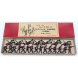 Johillco: A collection of assorted Johillco (John Hill & Co) military figures, holding rifles, pre-