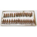 Johillco: A collection of assorted Johillco (John Hill Co.) lead military figures, early 20th