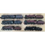 Railway: collection of 00 gauge Bachmann and Hornby  locomotives including Princess Helena