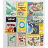 Catalogues: A collection of assorted diecast catalogues to include: Star Cars of 1971, Presented