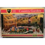 Sindy: A Sindy Country Garden, boxed, along with unboxed deck chair, paddling pool, etc.