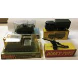 Dinky: A collection of assorted Dinky military vehicles to include: Striker Anti-Tank Vehicle 691,