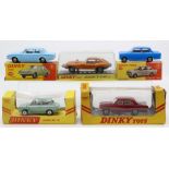 Dinky: A collection of five assorted boxed Dinky Toys to comprise: Ford Consul Corsair, 130, light