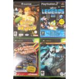 Video Games: A collection of four sealed video games to comprise: Black & Bruised, Nintendo