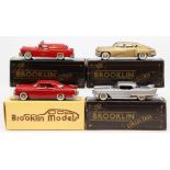 Brooklin: A collection of four boxed Brooklin Models, to comprise: 1948 Tucker Torpedo, 2A; 1955