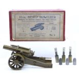 Britains: A boxed Britains, 18 inch Heavy Howitzer No. 2, Set No. 1266, appears complete within