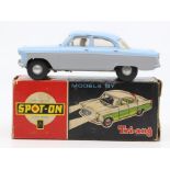 Spot-on: A boxed Spot-on, Ford Zodiac Model 100/SL, complete with clean battery box, working