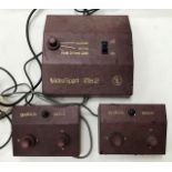 VideoSport: A VideoSport Mk2 home video game console, 1975, complete with two controllers and