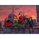 Warner Bros: A framed, Limited Edition Cel, Batman: The Animated Series, 'Bad Girls of Gotham',